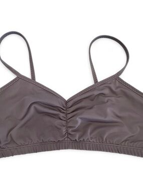 Women’s Ruched Sports bra in grey